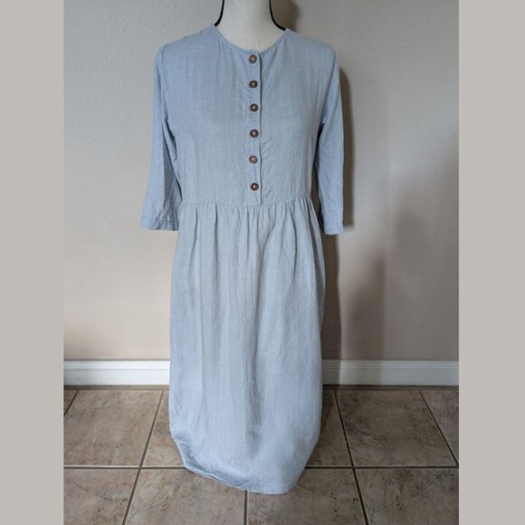 Pyne & Smith no. 14 in Academy Blue Pinstripe, size XS - Picture 2 of 9